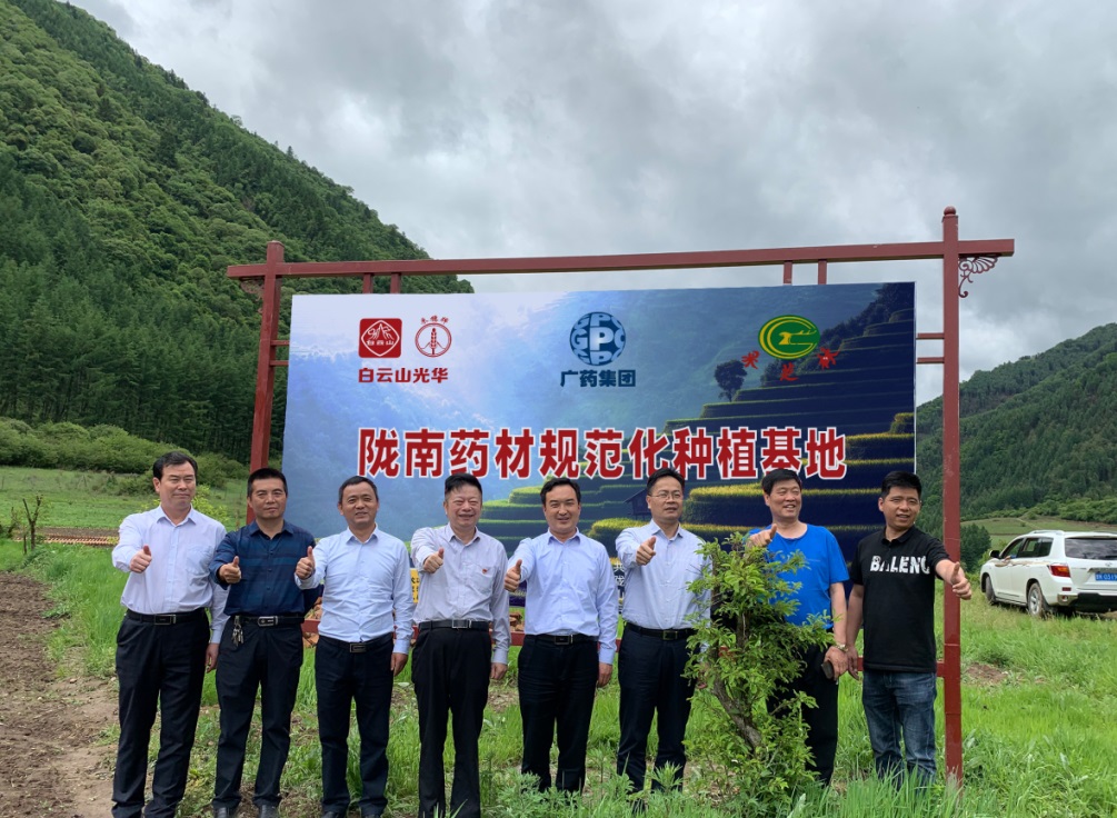 药材好，药才好 ——白云山小柴胡颗粒北柴胡规范化莳植基地正式揭牌！！