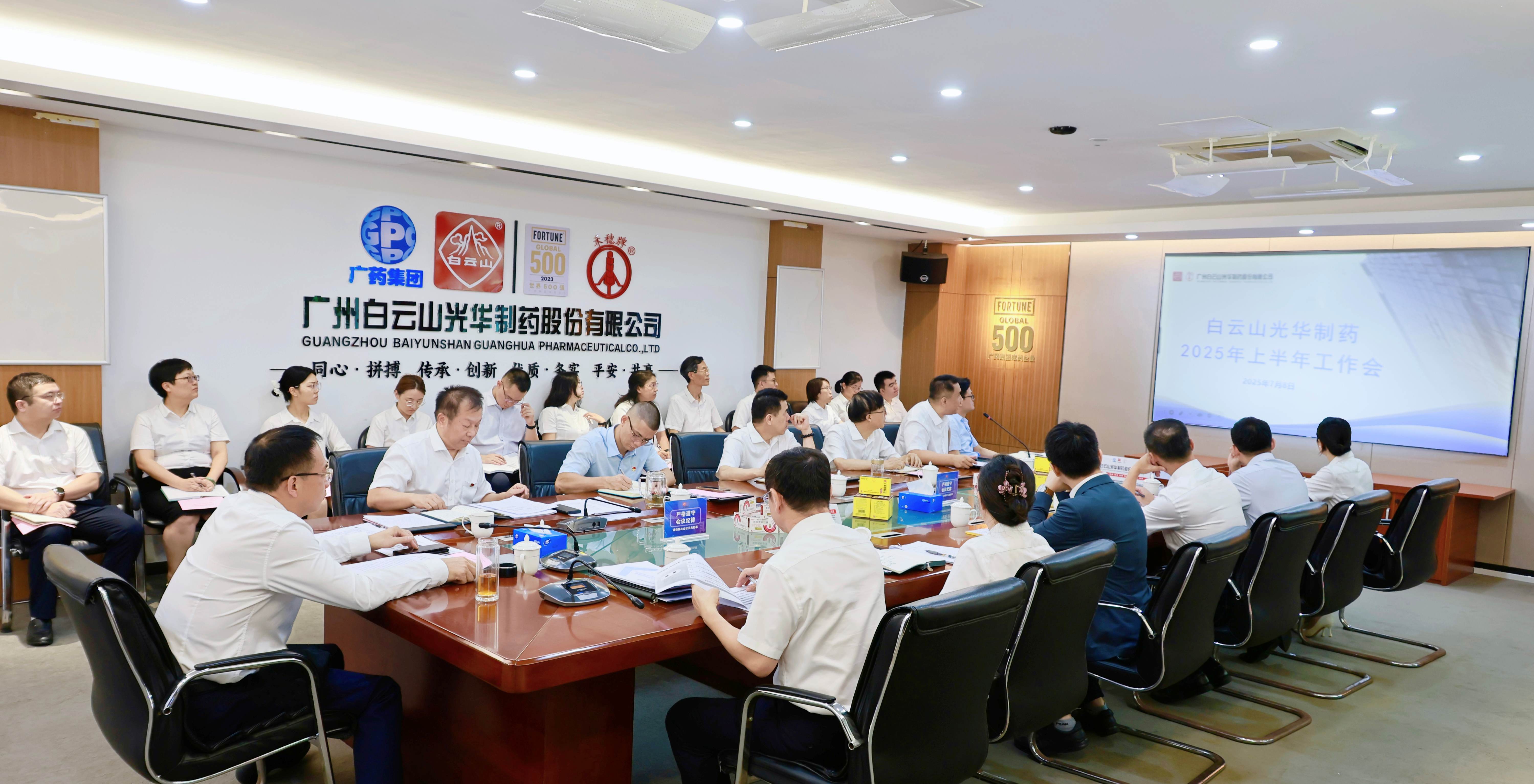 严实作风强基本 奋楫冲刺立异绩——白云山2299威尼斯制药召开2025年上半年岁情聚会